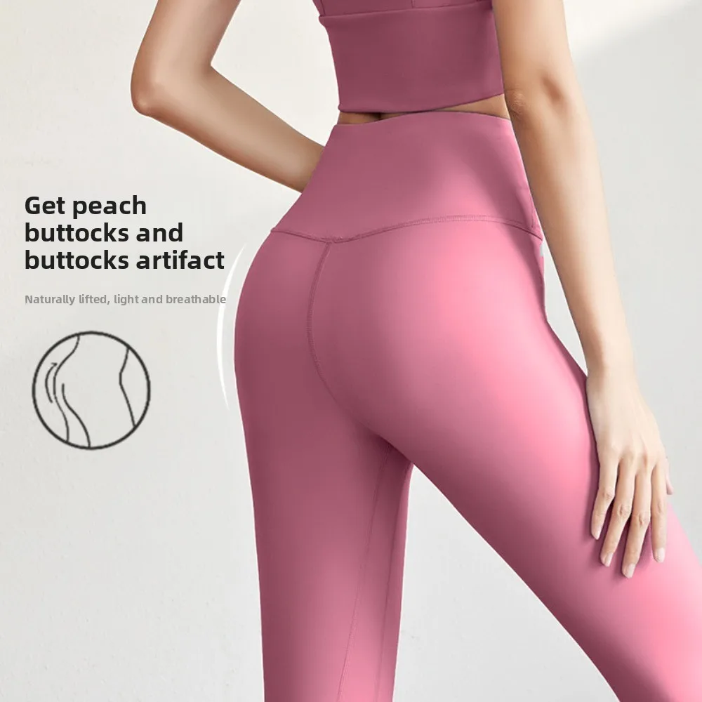 

Женские летние брюки для йоги | Леггинсы для тренировок с высокой талией Sensation, подтягивающие ягодицы и контролем живота