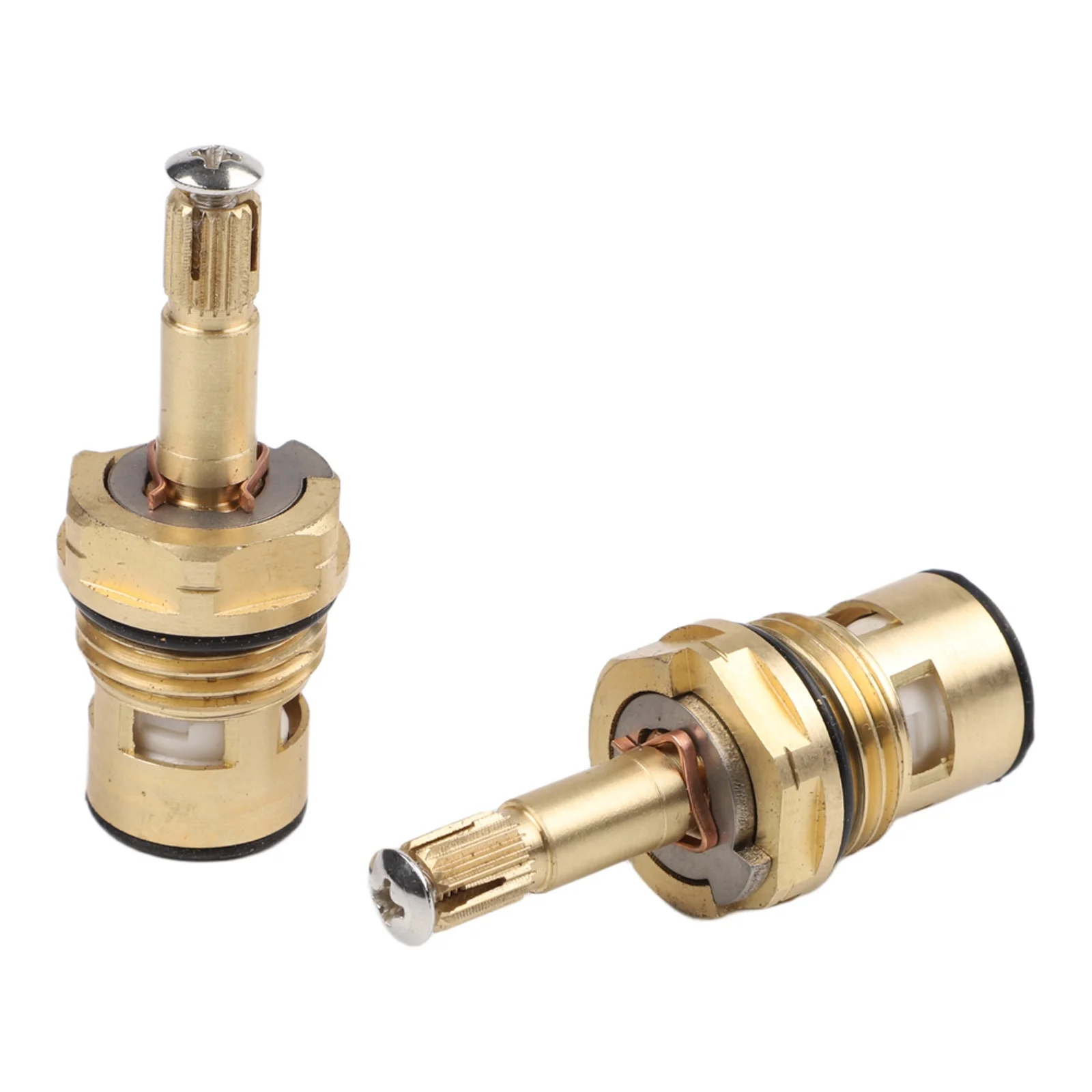 2pcs Brass Valve Core Quick Open Cartridge 994053-0070A For Faucet Repair Replacement Bathroom Plumbing Fixtures