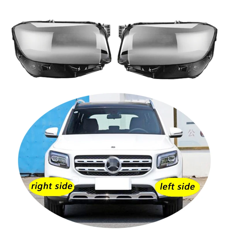 

Use For Benz W247 2020-2022 GLB Class 180 200 Transparent Headlamp Cover Lamp Shade Front Headlight Shell Lampshade Lens shell