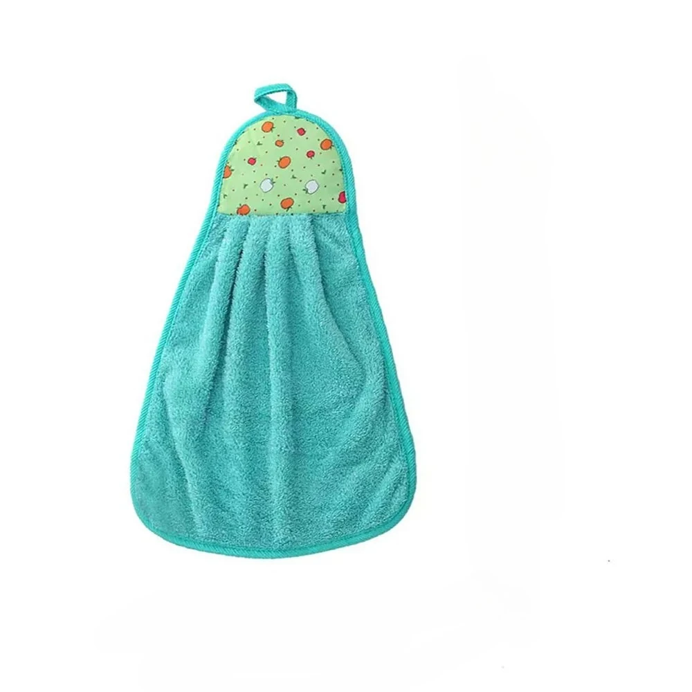 

4 шт. полотенце из кораллового флиса на кончиках пальцев, подвесное полотенце для протирания рук, бытовые салфетки для мытья посуды для ванной комнаты, принадлежности для ванной комнаты