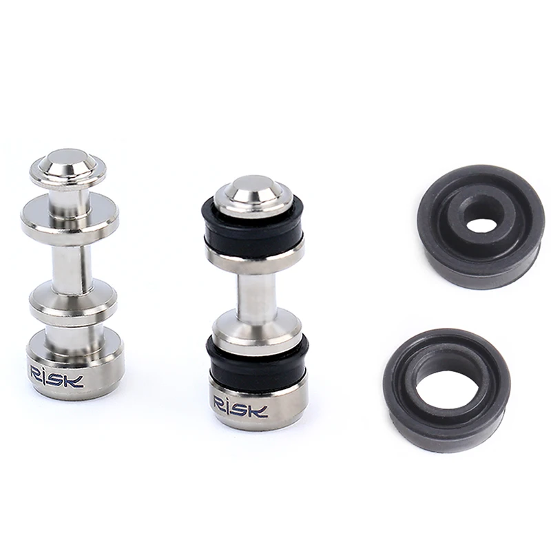 AliExpress RISK Bike Titanium Brake Lever Piston Rod Suit for XT M785/M8000 SLX M7000 Brake Lever Piston Repair Parts Bicycle Sealing Ring