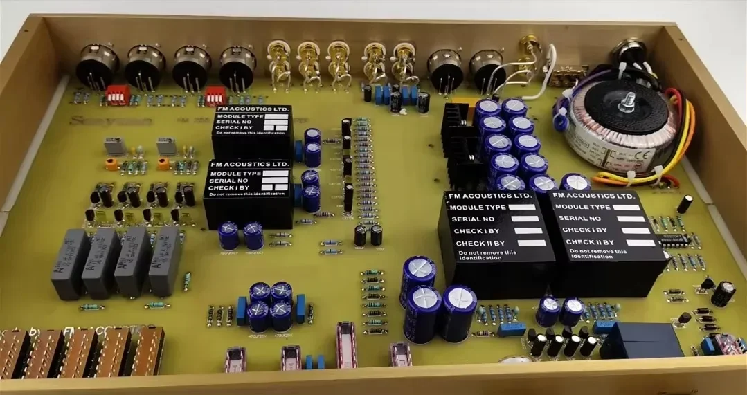 AMXKER FM255 1:1 Replica of Swiss Classic Circuit Audiophile-grade HIFI Preamplifier 2024 Latest Version Power Amplifier