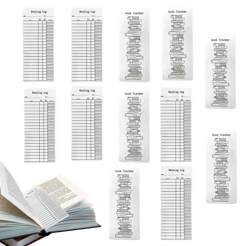 

Список чтения, закладки, 12 шт., книжный трекер, блокноты, библиотека, закладки, забавные и Креативные аксессуары для книг, любители чтения для учителей