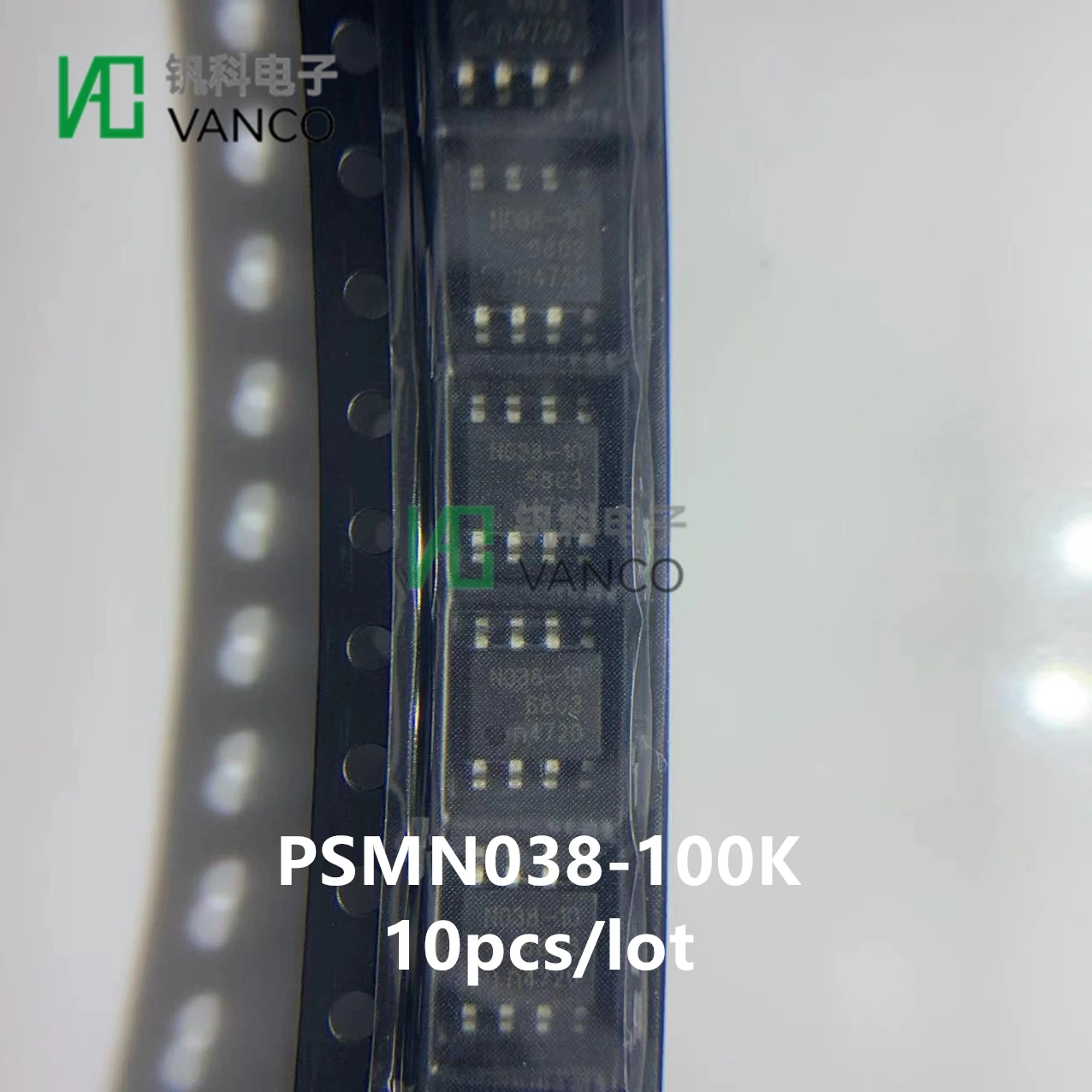10pcs/lot Transistor Kit PSMN038-100K MOSFET N-CH 100V 8SO In Sctock