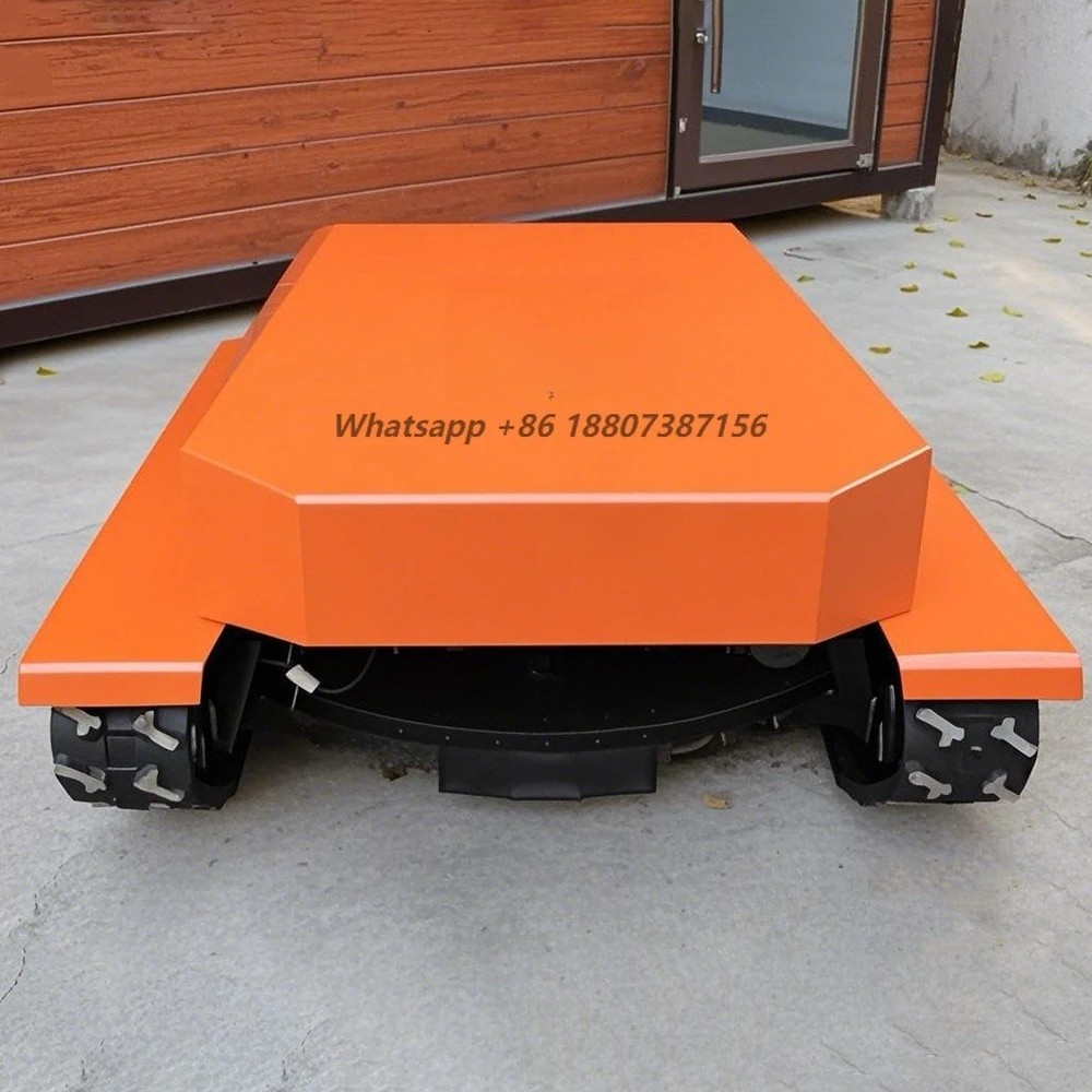 4-Stroke 9.0hp Remote Control Intelligent Lawn Mower with Farthest Remote Control Distance 200m 28v Motor