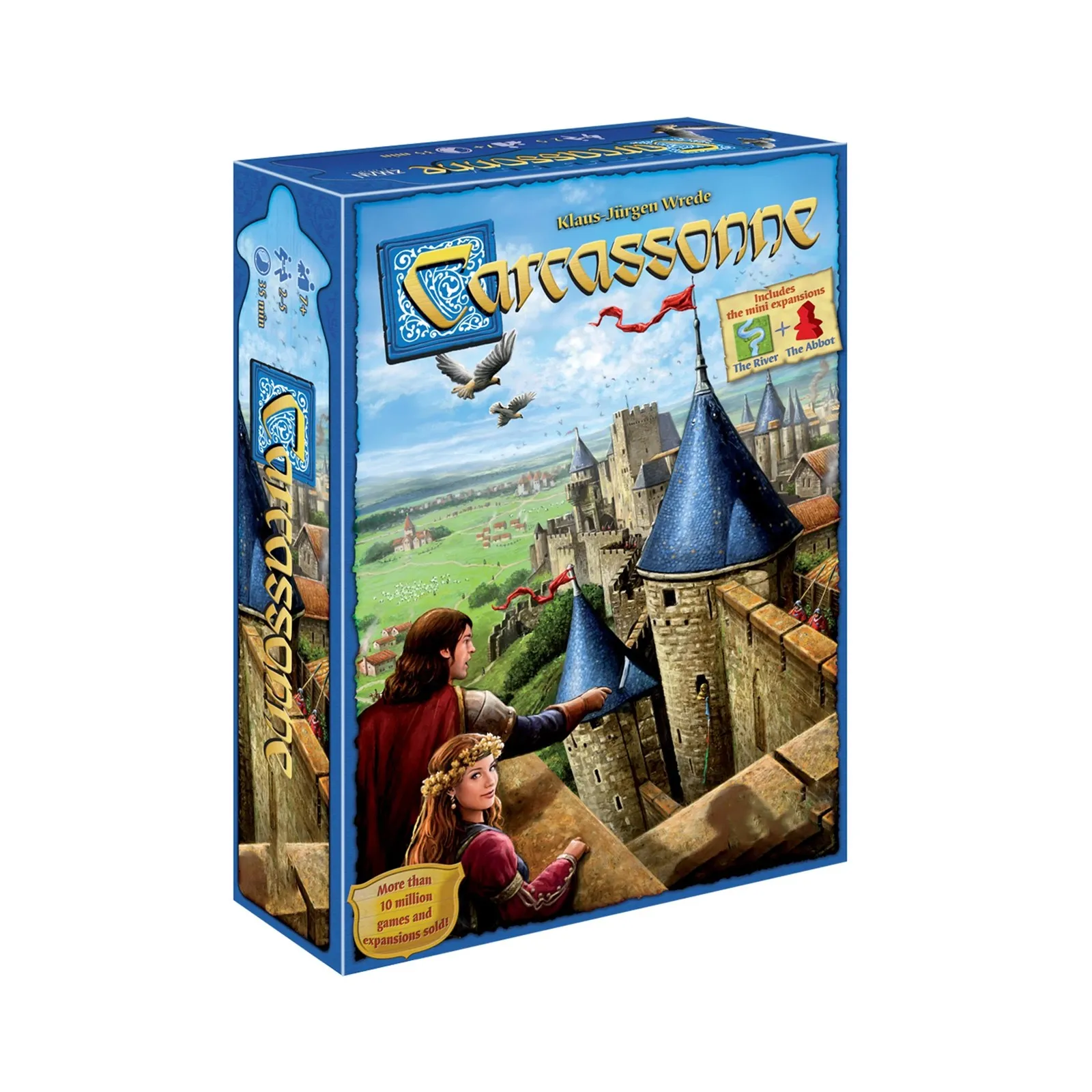 Carcassonne Winter Edition Board Game 2-5 Players For Family/Party/Gift Best Gift Funny Tile-placement Game Hot products