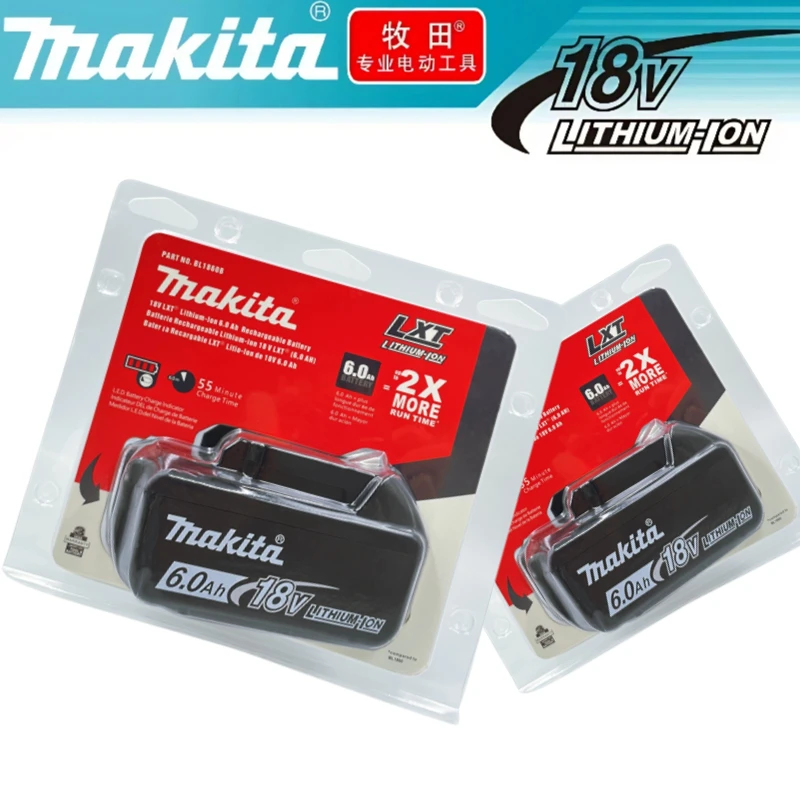 

Original Makita 18 V 6Ah Battery with LED Indicator – Replaces,batterie makita 18v, BL1850B BL1860 BL1840B