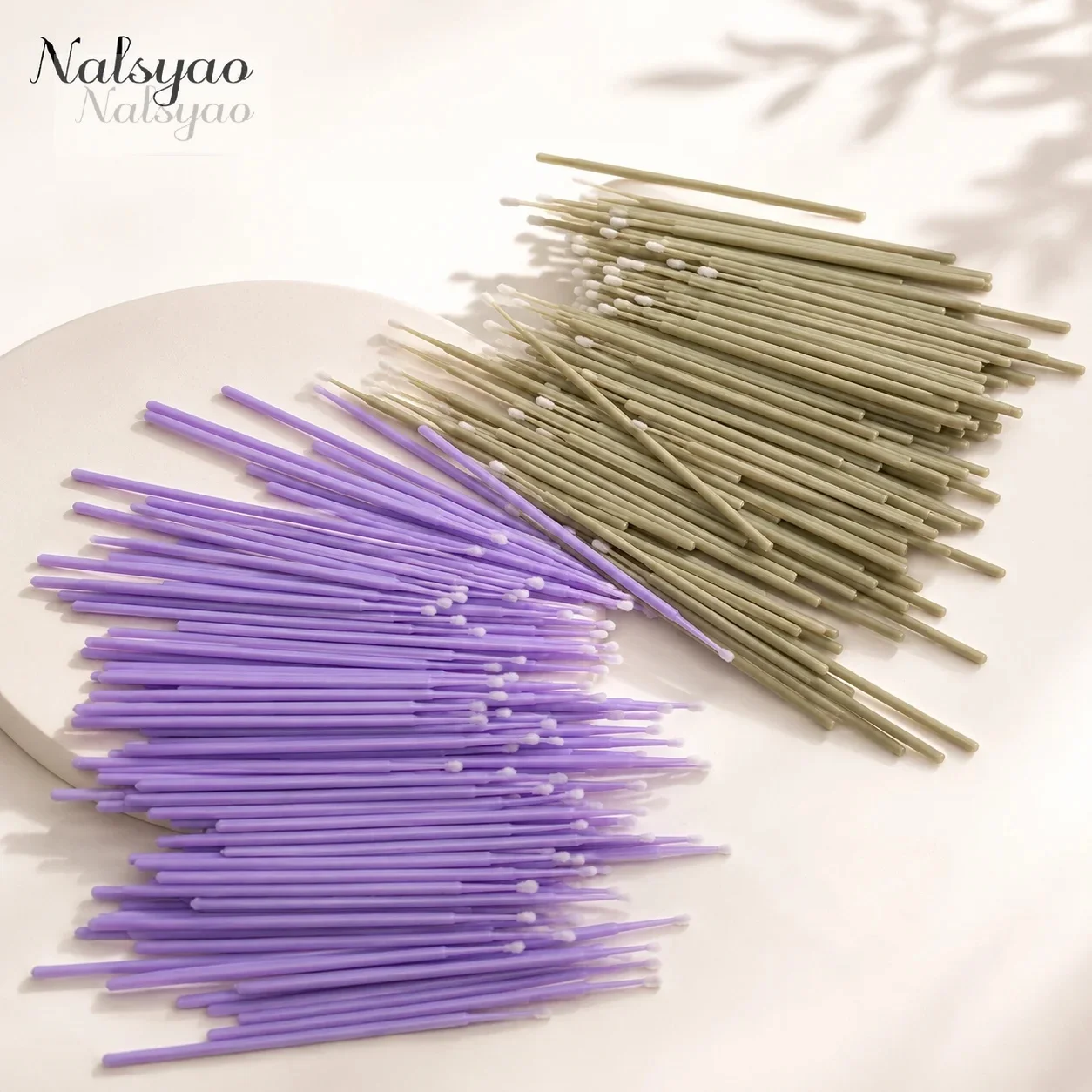 500pcs Eyelash Extension Cleaning Swabs Lash Lift Glue Remover Applicators Microblading Makeup Micro Brushes Tool