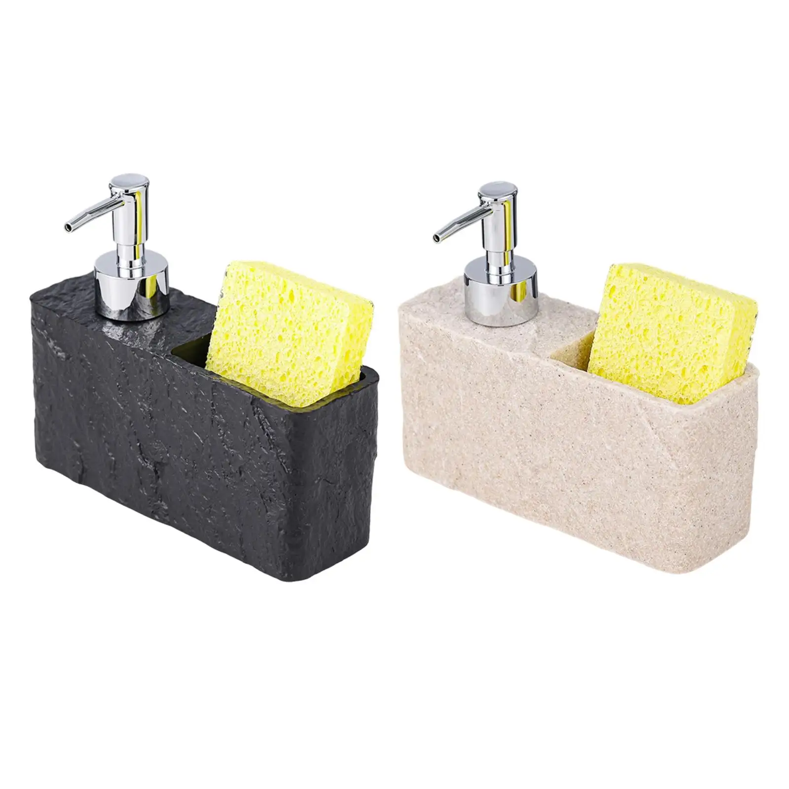 

Soap Dispenser Pump Bottle Organizer Holder Gifts Sink Tidy Sturdy Accessories for Dish Sponge and Brushes Countertop Kitchen