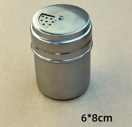 Kitchen Spice Organizer Rotating Spice Shaker Rust Resistant Material Unique Rotating Lid Design Sleek Modern Finish