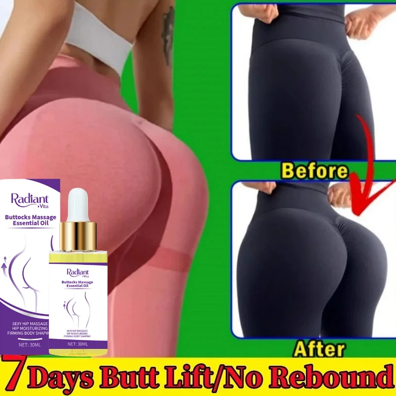 

Buttock Enlargement Oil Hip Lifting Growth Firming Nourishing Moisturize Skin Tighten Pores Enhance Elasticity Body Massage Care