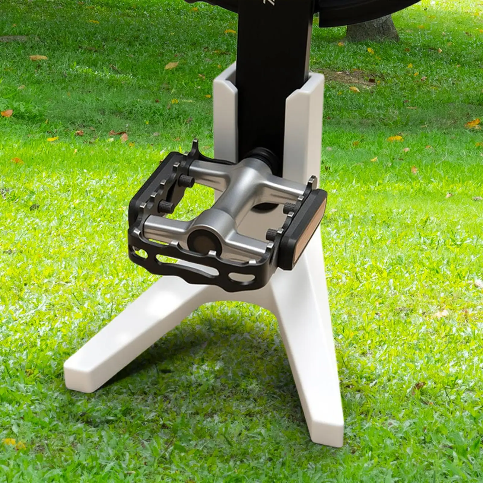 Mountain Bike Side Stand Portable Space-Saving Propstand Holder Display Stable Floor Mount Bike Stand for Indoor Living Room view 2