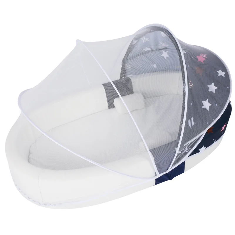 Compression-proof baby movable bionic bed Portable baby bed foldable newborn bed