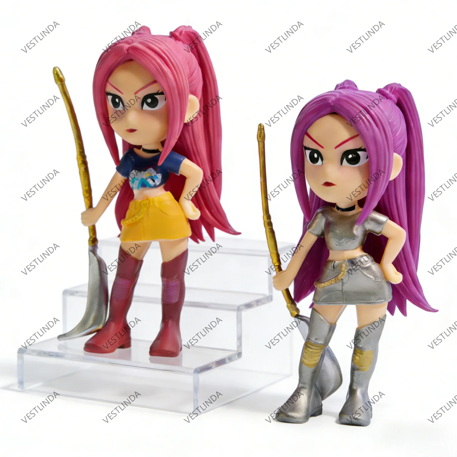 Figuras de Acción de Demon Hunter de Kpop, Juguetes de Anime, Adornos, Muñecas de Personajes Rumi, Mira, Zoey, Set de Modelos Coleccionables, Regalo para Niños y Fans