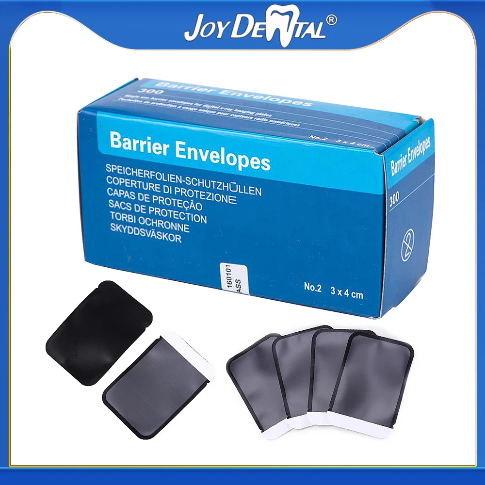 1Box(300pcs/box) X-Ray ScanX Barrier Envelopes Size 2 Reduce Cross-Infection Disposable Use