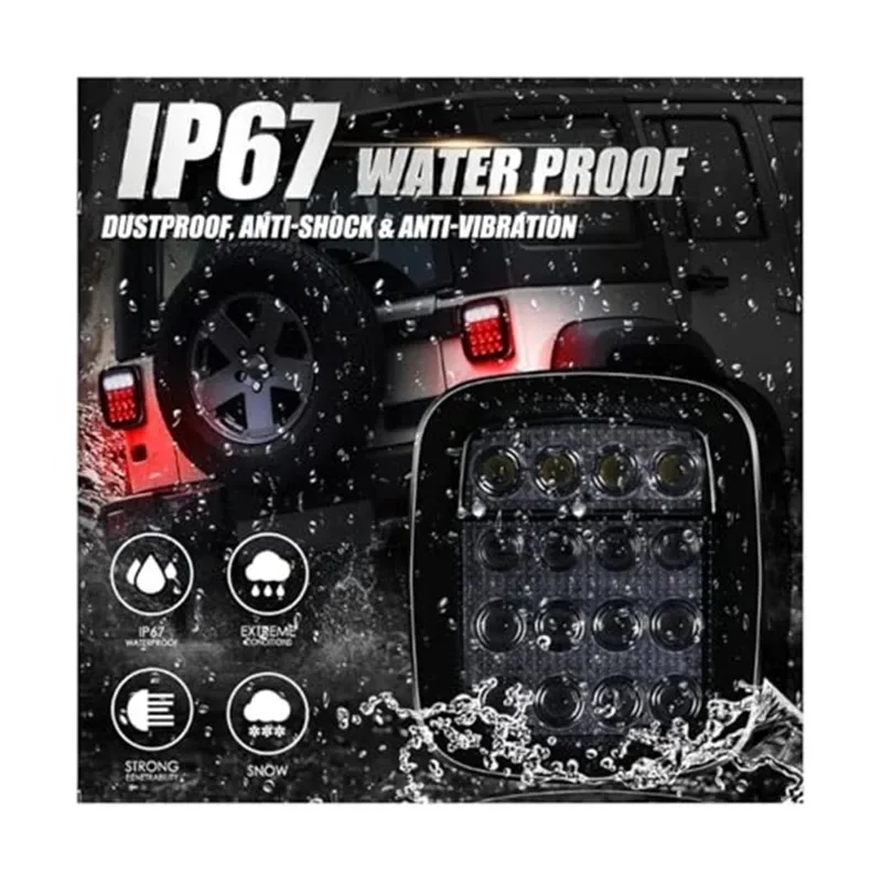 1Pcs Led Tail Light…