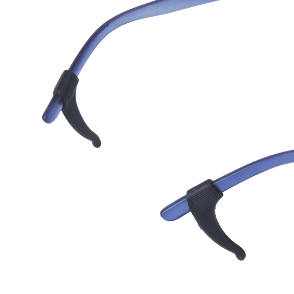 

3Pairs Anti-Slip Ear Hook Black Soft Silicone Eyeglass Tip Holder Tight Fit for Sports Travel Eyewear Silicon Ear Hook