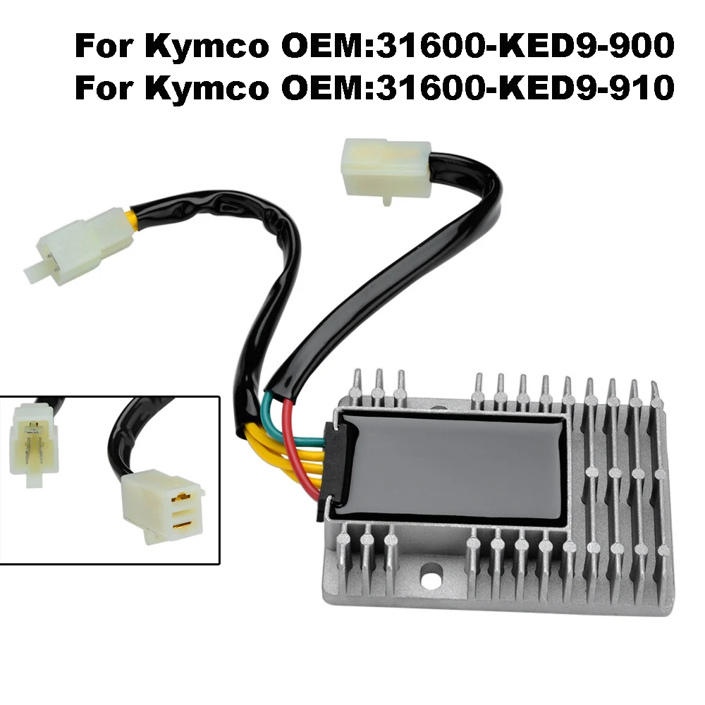 Rectificador regulador de voltaje para motocicleta, para KYMCO Dink Street 125i ABS People 300 GTi 300 Xciting 500 Venox 250i 31600-KED9-900