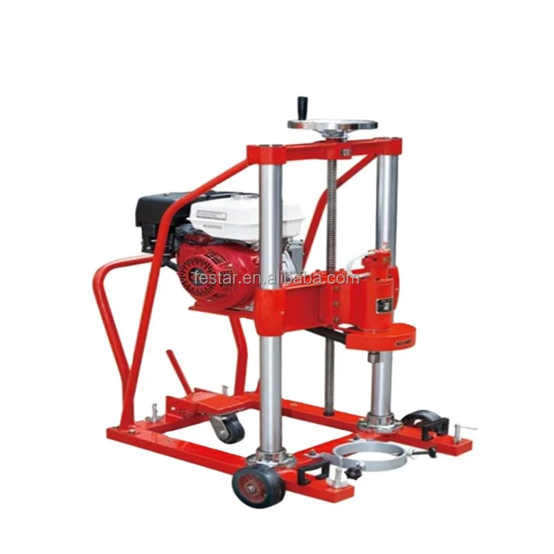 

Petrol driven portable core cutting drilling machine