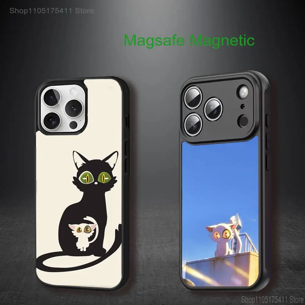 

Cartoon Mountain Camping Phone Case For iPhone 17,16,15,14,13,12,11,Pro,Max,Plus,Mini,SE4,E Magnetic Magsafe Wireless Charging