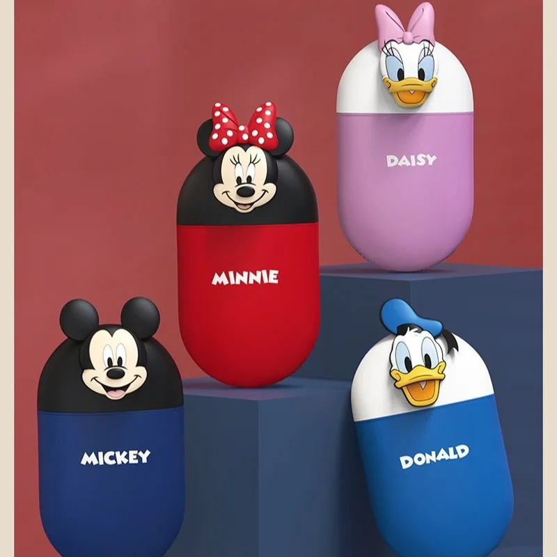 Hot Disney Cartoon Mickey Minnie Power Bank Warm Hand Treasure Dual Purpose 2-In-1 Usb Multi Functional Portable Mini Cute Gift