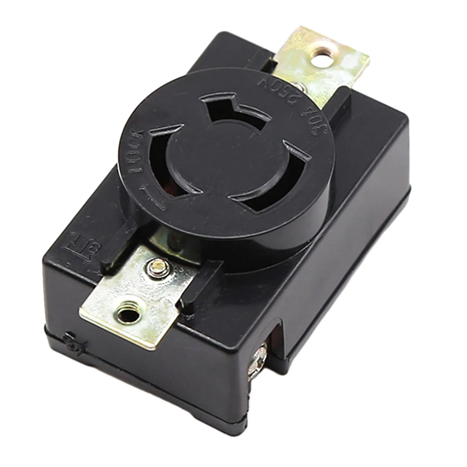 Socket for 2KW Generators Locking Design Rated Current 30A Suitable for Welding Equipment (110 130 characters)