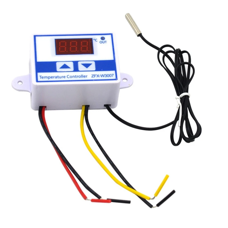 ZFX-W3007 10A Digital Temperature Controller Quality Thermal Regulator Thermocouple Thermostat With LCD Display 220V