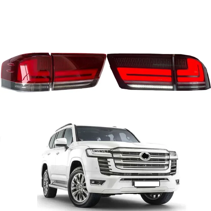 

Maictop car accessories conversion rear lamp tail light for land cruiser 300 lc300 2022 led taillight