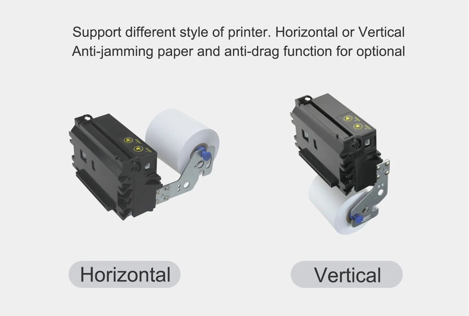 

2026unique 58mm Embedded Panel Auto Cutter Receipt 2inch Thermal Kiosk Printer USB & RS232 with Thermal Receipt Paper