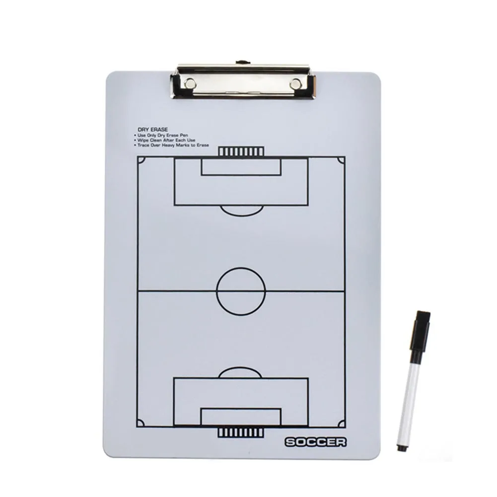 

Waterproof Whiteboard Strategy Volleyball Coaching Board Football Basketball Guidance Dry Erase Portable Wear Resistant Marker