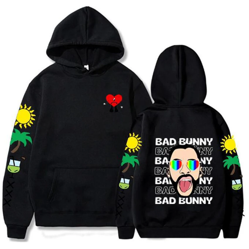 

Rapper Bad Bunny Un Verano Sin Ti Hoodie Women Mern Harajuku Sweatshirt Streetwear Hip Hop Pullover Hooded Jacket Male Tracksuit