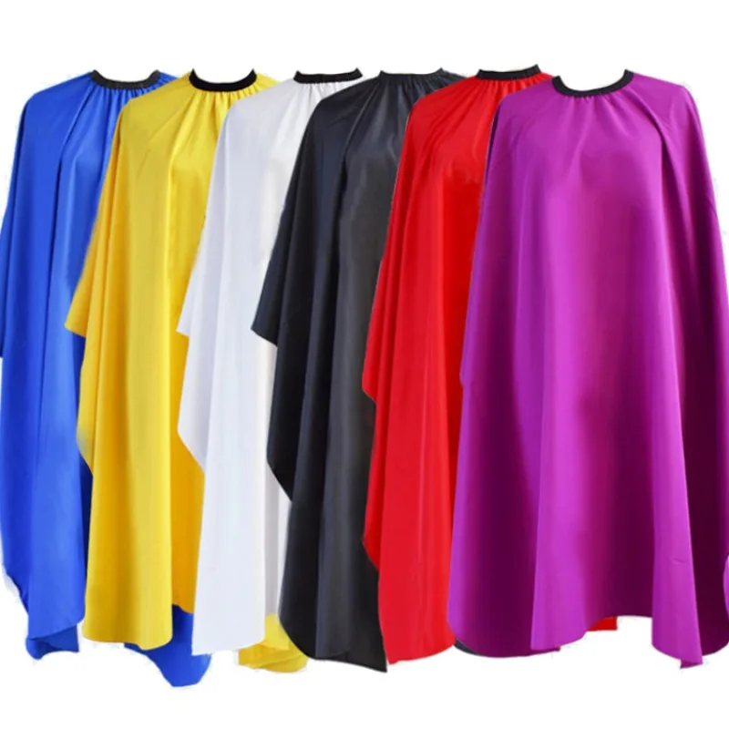 

Пеньюар для стрижки волос 140*120 см, водонепроницаемый, для парикмахерских и салонов красоты, накидка-фартук для стрижки, инструменты для парикмахеров