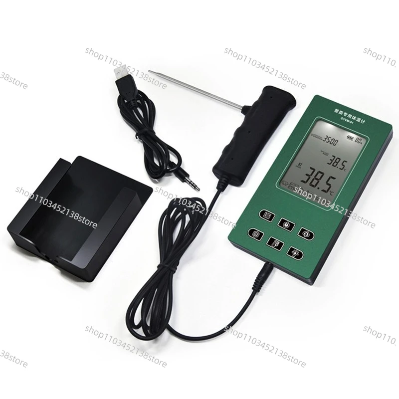 

Ветеринарный электронный термометр, термометр для кошек, собак, домашних животных, свиней, крупного рогатого скота и овечьей фермы, специальное анальное обнаружение температуры тела