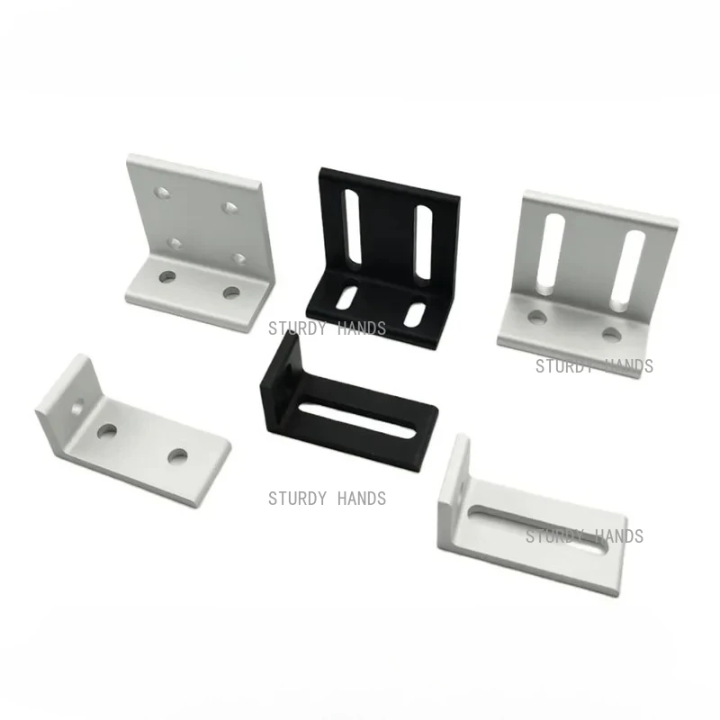 1 piece of aluminum profile 90 degree right angle part connection irregular code fixture hardware accessories