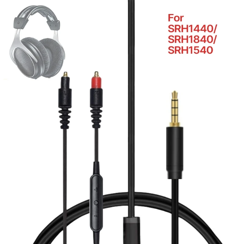 

Качественный кабель для наушников для гарнитур SRH1440/SRH1840/SRH1540, стабильная передача сигнала и широкий звуковой диапазон