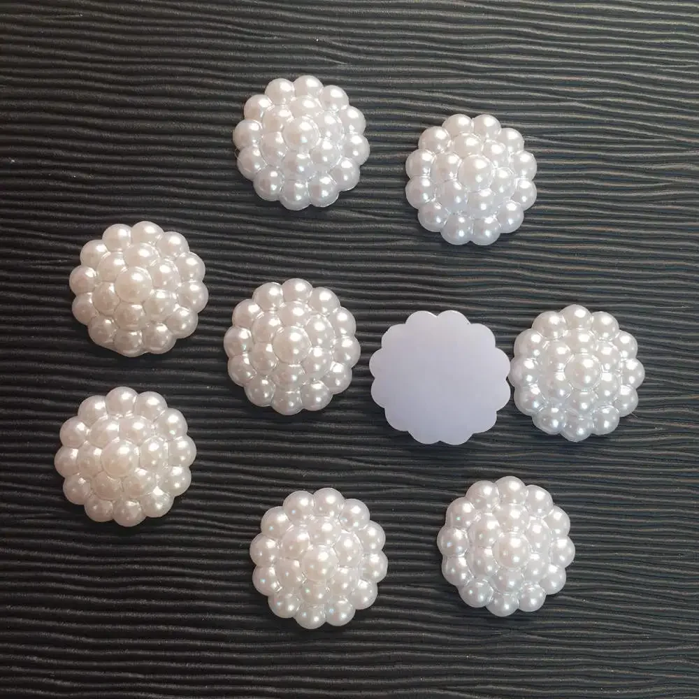 80pcs/lot  Flatback Pearl Chri - огляд і ціна Embellishment Glue Craft