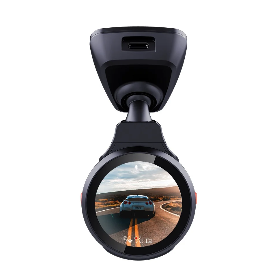 

WOHEFU Front and Rear Dash Cam Camera Driving Recorder HD Car DVR With 24 Hour Parking Mode 4K+1080P Dashcams for Car