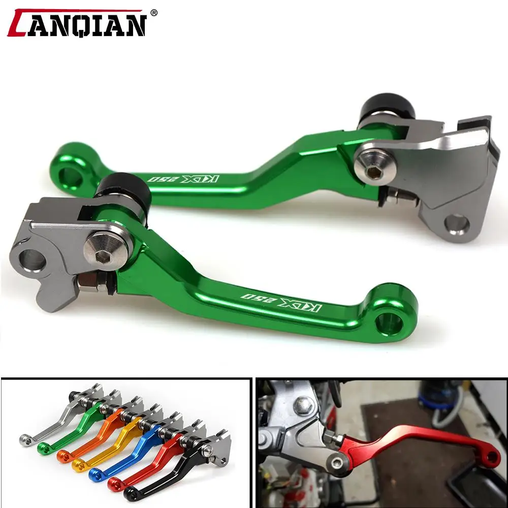 

Dirt Bike Pivot Brake Clutch Levers hand grip Handbrake FOR Kawasaki KLX250,D-TRACKER KLX450R KDX125SR KDX250SR KFX450R Pit Bike