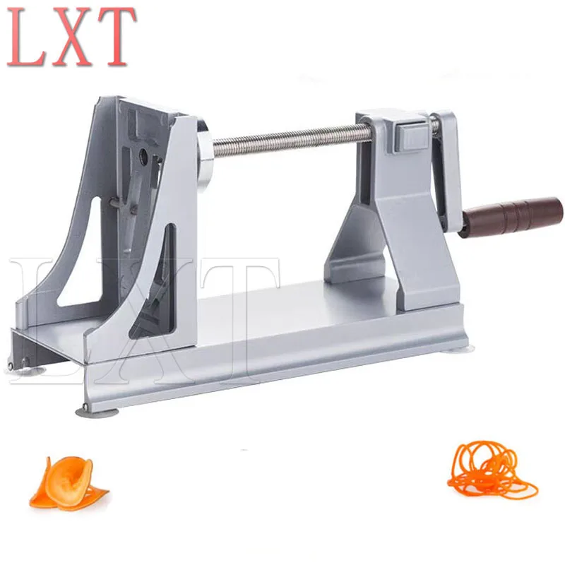

Metal Vegetable Spiralizer 3 Blades Potato Slicer Noodles Curly Chips Maker Cabbage Carrot Grater Kitchen Accessories
