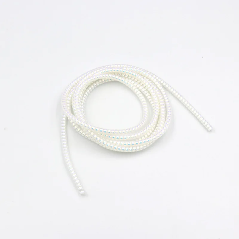 Enrouleur de Câble de Données USB pour Android, Protection Ronde, 1.6m, 1 Pièce