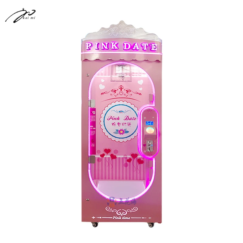 آلة ألعاب تعمل بقطع النقود المعدنية، آلات مخلب لعبة قطع التاريخ الوردي #3