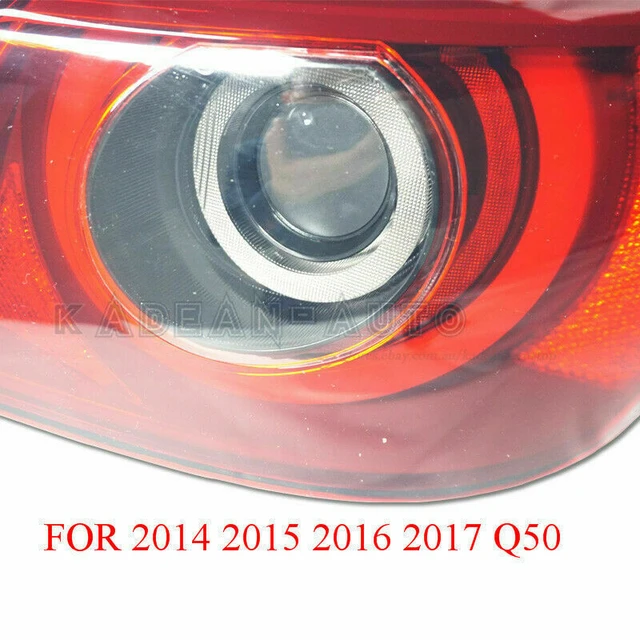 For 2014 2015 2016 2017 Q50 Q50s Skyline V37 400r Style Led Rear Lamp Tail  Light Kit - Body Kits - AliExpress