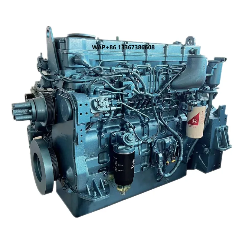 China 6 Cylinder  Engine for Generator Set with Electric Start Water-Cooled 120 160 180 200 250 KW