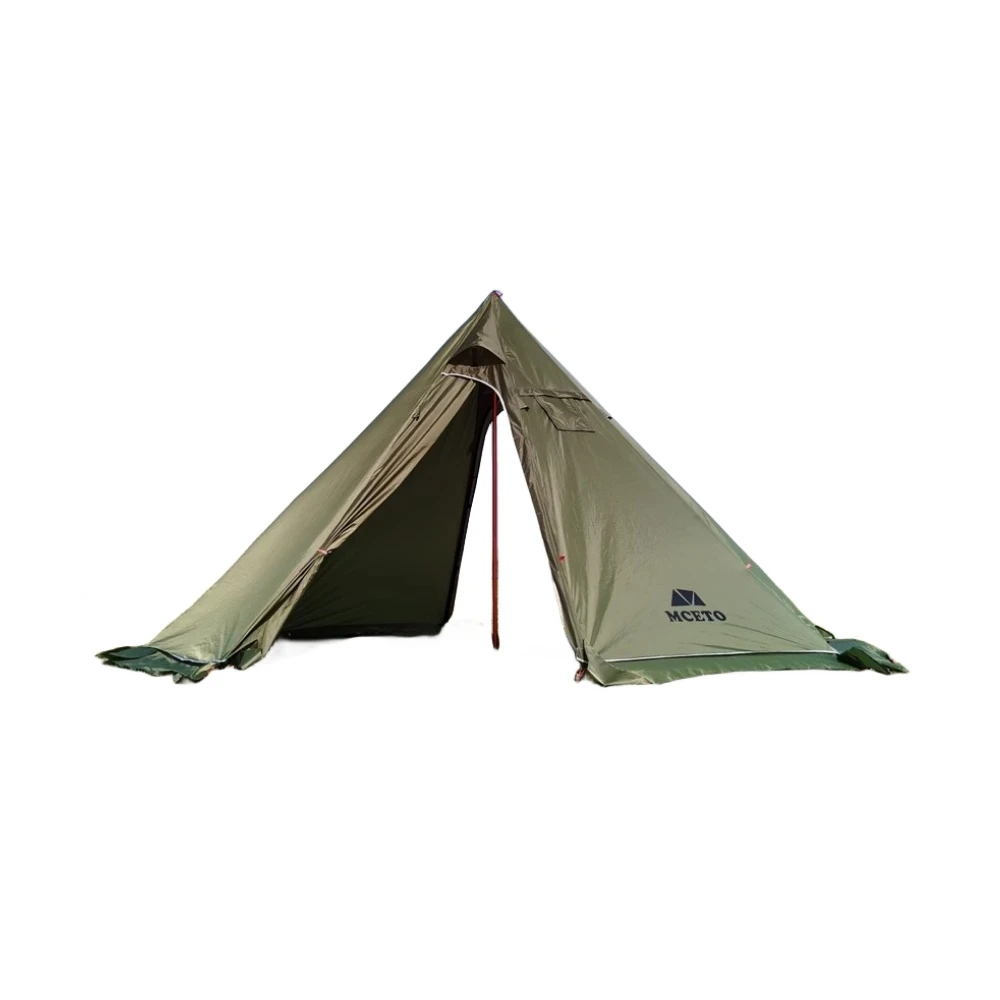 

ZJW STLF High Quality 400PRO Ultralight Pyramid Shape Teepee Hot Tent with Stove Jack Snow Skirt