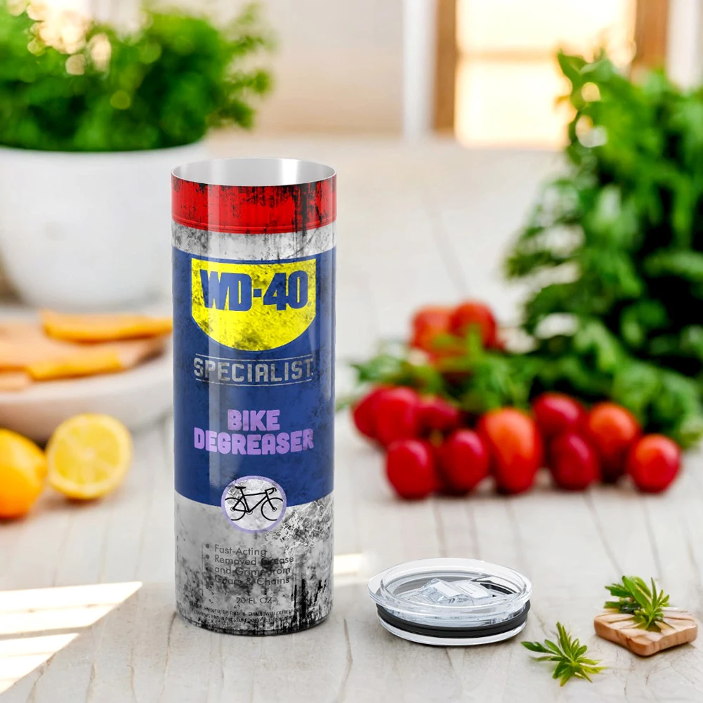 20oz Dirty WD40-Tumblers Portable Stainless Steel Travel Mug For Students