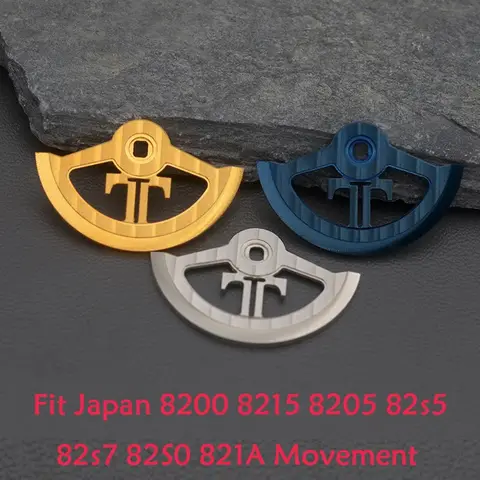 Watch Hammer Metal Oscillating Weight Modified Rotors For Japan 8200 8215 8205 82S7 821A Movements Watch Parts Replacements