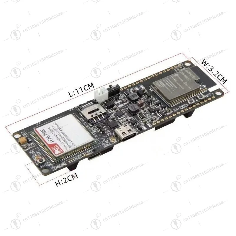 Global 4G LTE CAT1 ESP32 Board 10Mbps DL 5Mbps UL GSM GPRS EDGE TF Card Data Logging WiFi Bluetooth Arduino Compatible