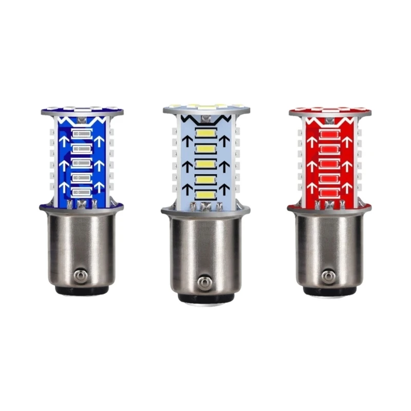 D0UC Bright Motorcycle Tail Light Energy Efficient Bulb PCB Material Easy Installation