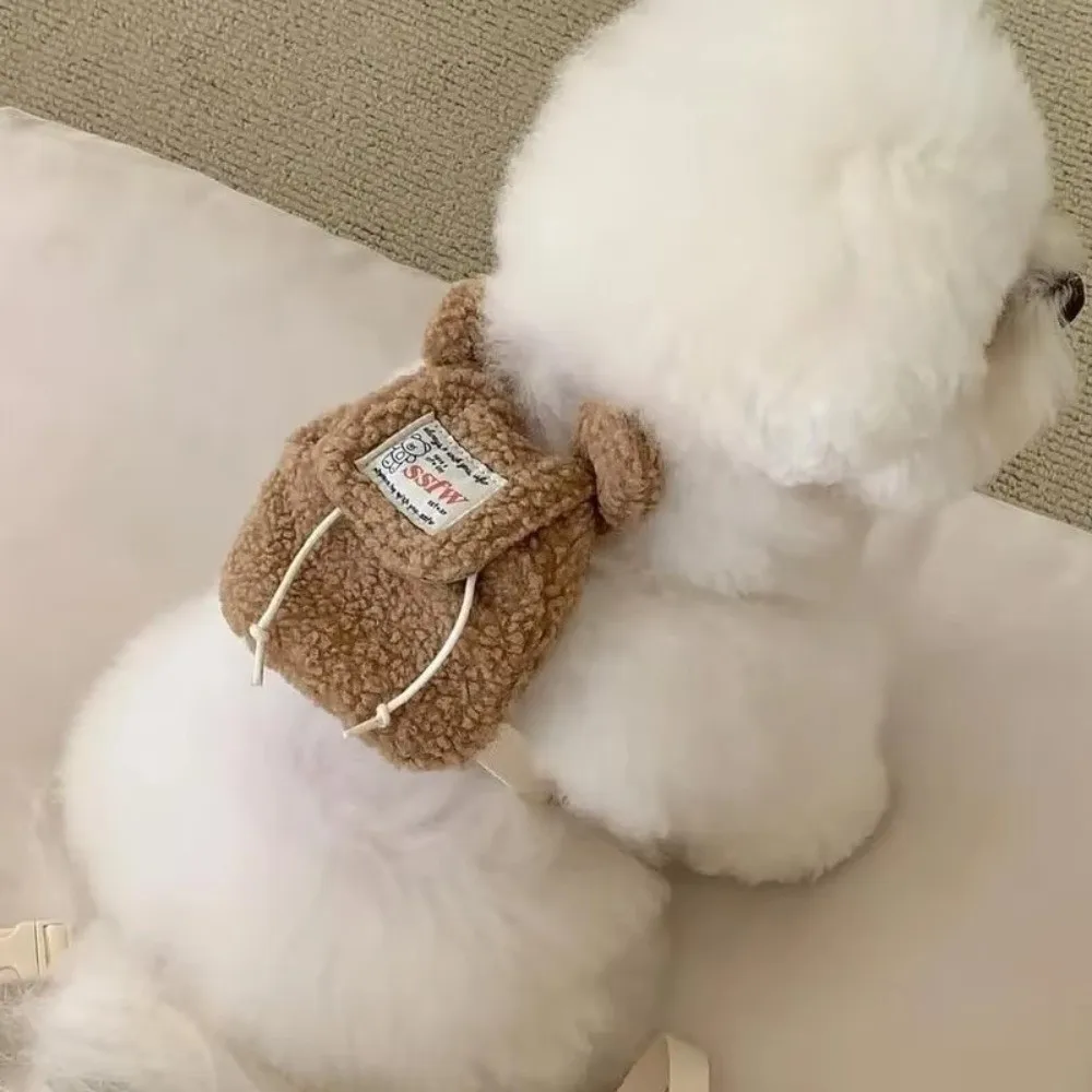 أزياء كلب على ظهره زينة تيدي القط وجبة خفيفة أكياس في الهواء الطلق الكلب الملحقات جرو أنبوب حقيبة للكلاب الصغيرة