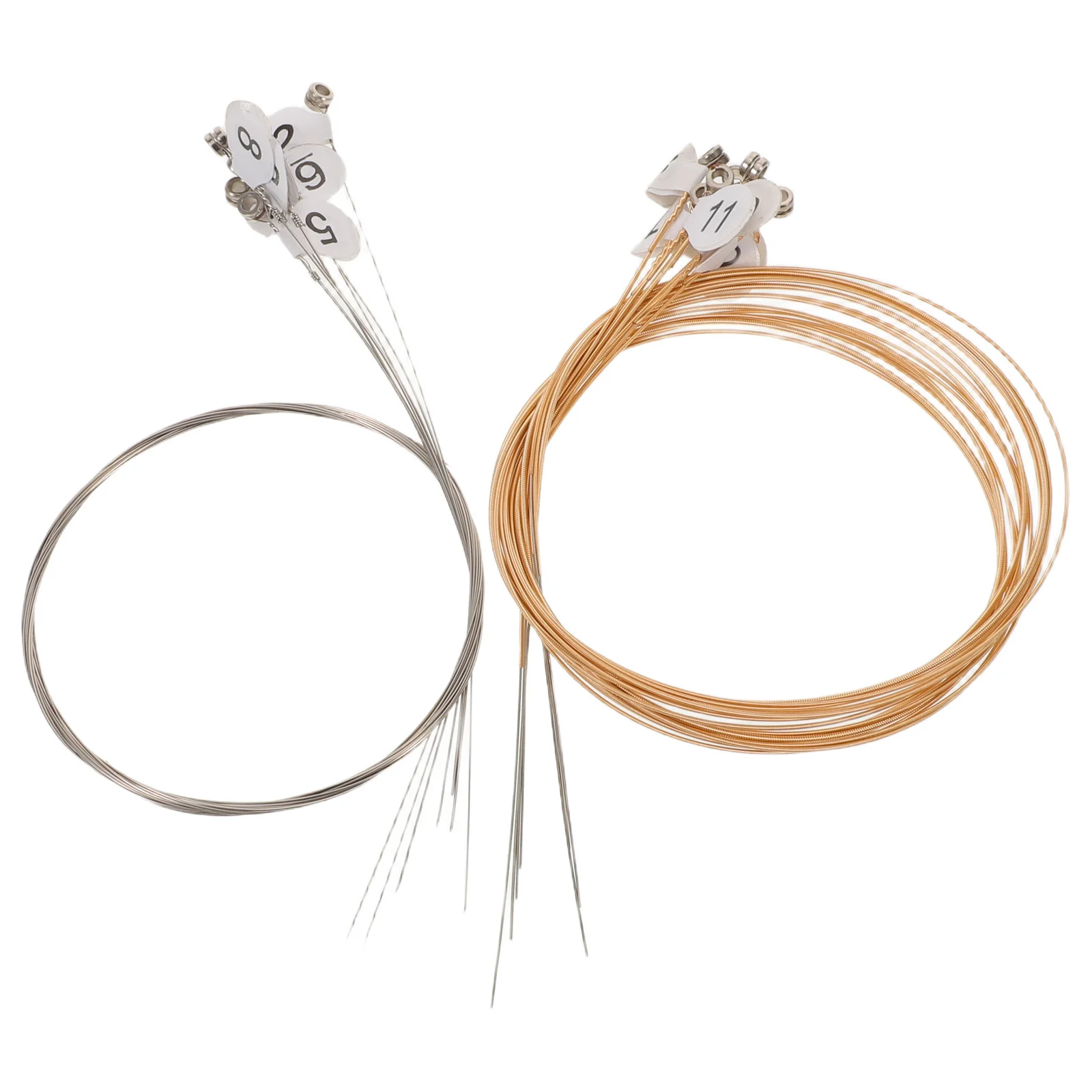 

1 Set 16-String Lyre Harp Strings Golden Steel Metal Replacement For 16-String Lyre Instrument Durable Corrosion-Resistant Music